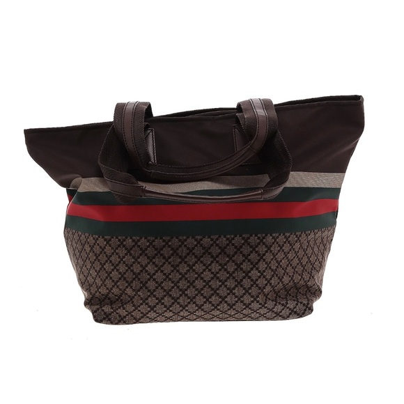 Gucci one size tote 💯 canvas. Authentic Gucci FINAL PRICE - Picture 3 of 12